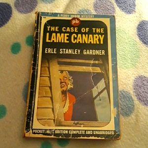 1947 Perry Mason Mystery, The Case Of The Lame Canary pocketbook edition